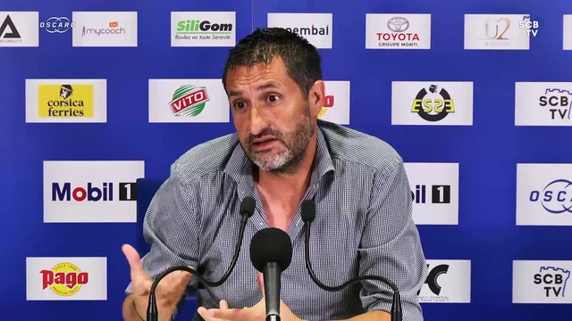 Furiani-Bastia : Conf. d'avant-match de S. Rossi