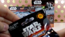Star Wars R2-D2 Micro Machines The Force Awakens and Vehicles Unboxing