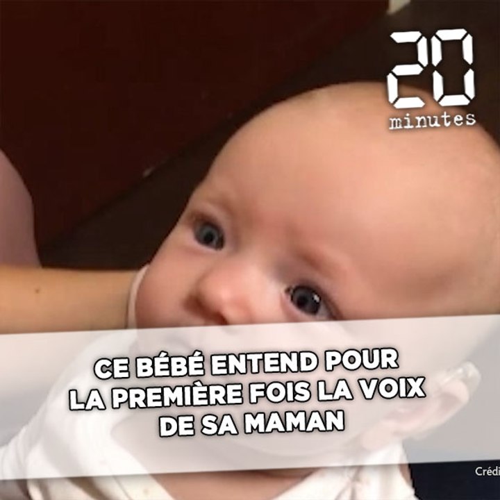 Ce bébé entend pour la première fois la voix de sa mère