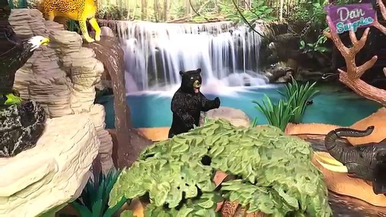 8 INCREDIBLE WILD ANIMALS SURPRISE TOYS 3D PUZZLES for kids - Elephants Cheetah Eagle Tiger