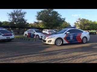 NET12 - Delegasi negara peserta World Trade Organization di Bali dikawal ketat oleh kepolisian