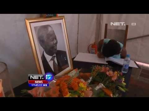 NET17 - 10 hari masa berkabung Nelson mandela di pulau Robben, pulau pengasingan Mandela selama 20 t