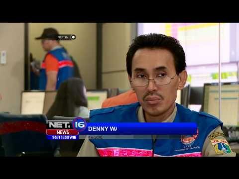 Banjir Jakarta semakin parah karena adanya pasang surut air laut yang rendam pesisir Jakarta - NET16