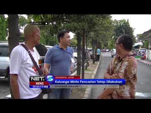 Pencarian korban AirAsia QZ8501 dihentikan keluarga korban kecewa - NET5