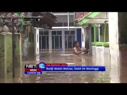Banjir Makin Meluas di Bandung - NET12