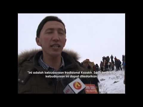 Etnis Kazakh Manfaatkan Musim Salju untuk Berburu Kelinci -NET5