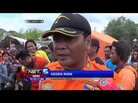 Tim penyelamat insiden perahu tenggelam di Sungai Jeneberang Gowa temukan satu korban - NET5