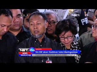 Live Report Perkembangan Pasca Pemeriksaan Bambang Widjojanto - NET24