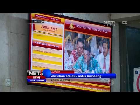 Live Report dari Bareskrim Terkait Pemeriksaan Akil Mochtar dalam Kasus BW - NET16