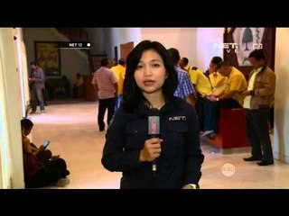 Live Kondisi terkini seputar putusan Mahkamah Golkar di Gedung DPP Golkar - NET12