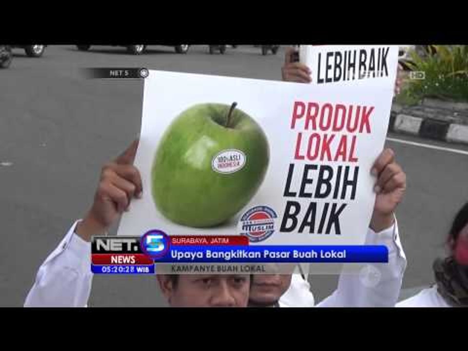 Puluhan wirausaha ajak masyarakat konsumsi buah lokal - NET5