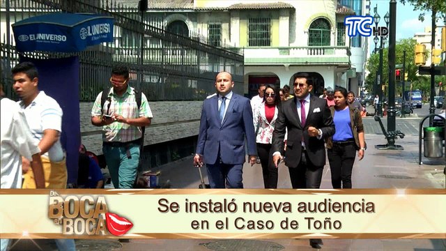 Xiomara R. también se hizo presente en esta nueva audiencia de Toño Abril