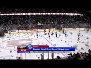 NET5 - 25 ribu boneka Teddy Bear dilemparkan penonton