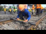 NET12 - PT KAI bentuk tim khusus Flying Gank untuk perbaiki jalur kereta api yang rusak