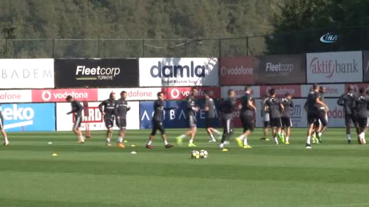 Beşiktaş Medipol Başakşehir Maçı Hazırlıklarını Sürdürdü
