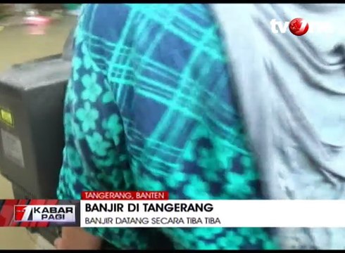 Puluhan Rumah di Tangerang Terendam Banjir Setinggi 2 Meter