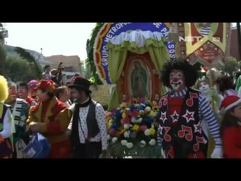 NET12 - Pawai badut sebagai ziarah tahunan di Meksiko