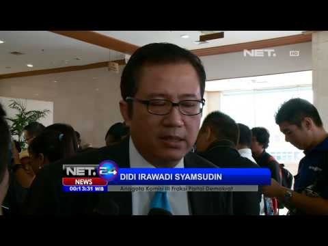 NET24 - DPR mengesahkan Perpu MK Menjadi Undang-undang