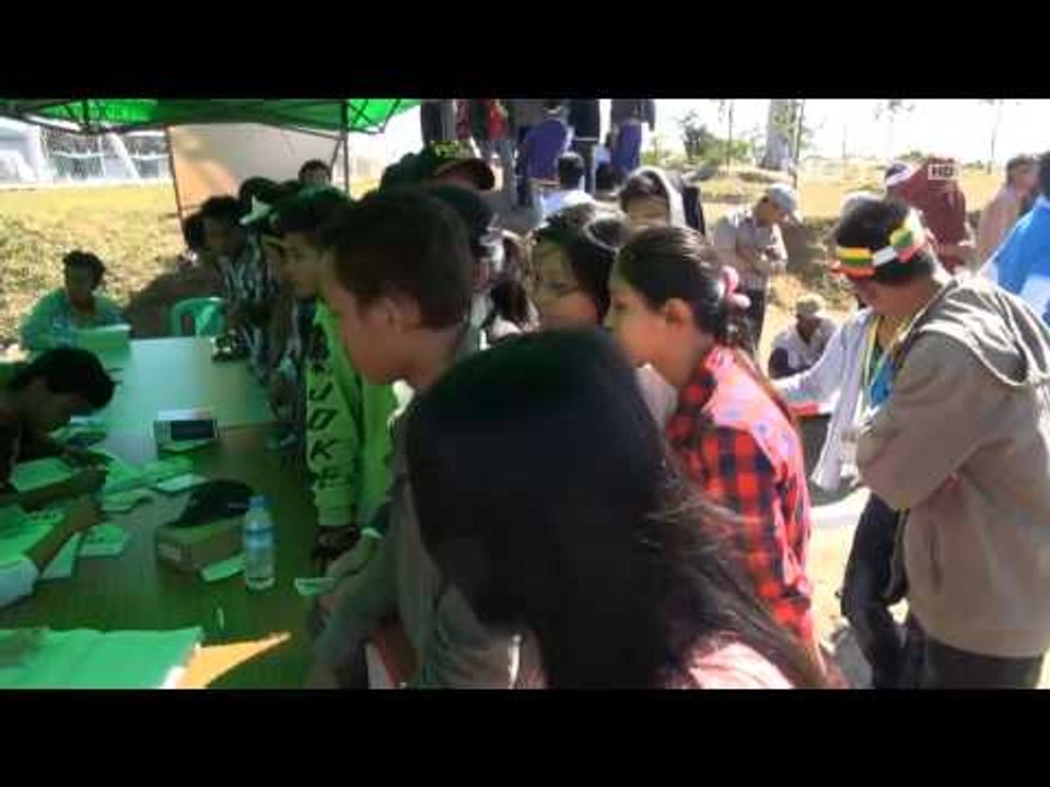 IMS - Antusian warga Myanmar