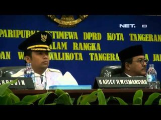 NET12 - Rano Karno Lantik Walikota Tanggerang
