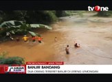 Dua Orang Terseret Banjir Bandang di Lereng Gunung Lemongan