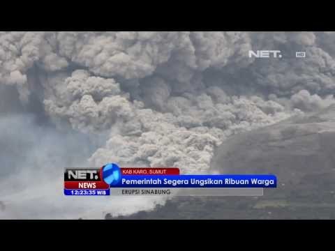 NET12 - Aktivitas Vulkanis Gunung Sinabung Terus Meningkat