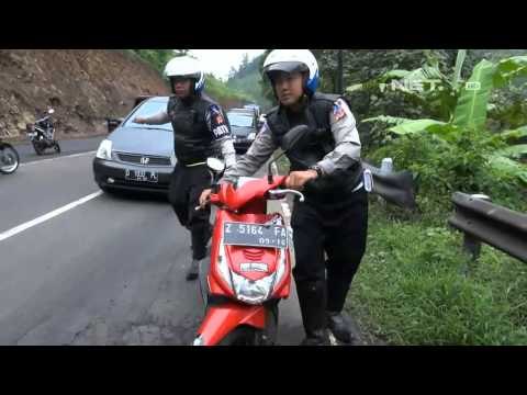 NET12 - Jelang Pergantian Tahun Lantas Polres Garut Berlakukan Sistem Buka-tutup