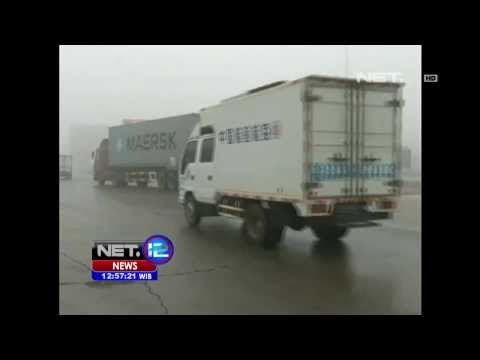 NET12 - Pelabuhan shandong cina ditutup akibat kabut tebal