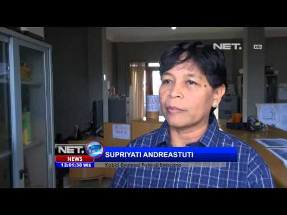 NET12 - Sinabung semburkan awan panas