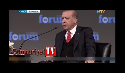Erdoğan:  Böyle bir dünyada yaşamak istemiyorum