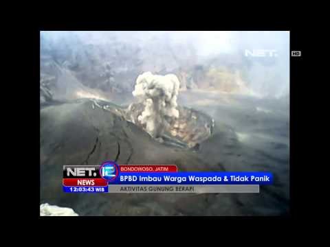 NET12 - Aktivitas Gunung api Raung meningkat