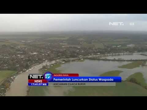 NET17 - Cuaca Buruk Picu Ombak Tinggi di Inggris