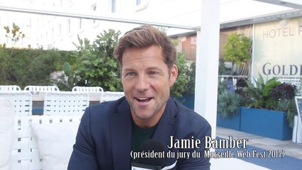Marseille Web Fest 2017 :  Rencontre avec Jamie Bamber, le président du jury