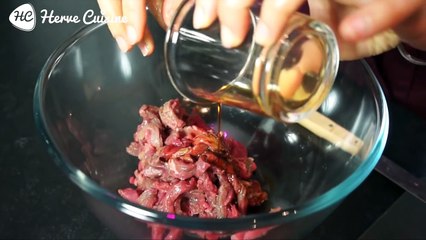 Recette chinoise : boeuf sauté aux oignons avec Hervé Cuisine et Margot