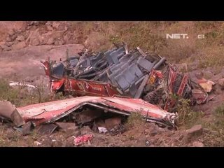 NET5 - Kecelakaan bus di India