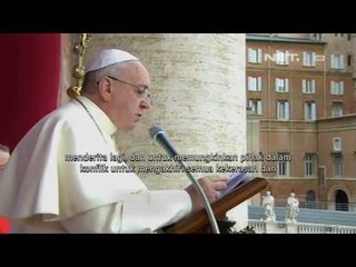 IMS - Pesan Natal Paus Francis - Vatikan