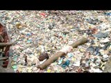 NET12 - Sampah di muara sungai Cilincing