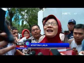 NET17 - Istri Anas Urbaningrum Yakin Suaminya tidak Bersalah