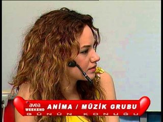 Seda Bakan, number1 TV'de Anima grubu ile