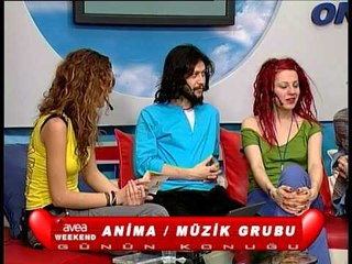 Seda Bakan, number1 TV'de Anima grubu ile