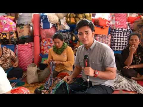 NET 12 - Kerajinan pengungsi Sinabung