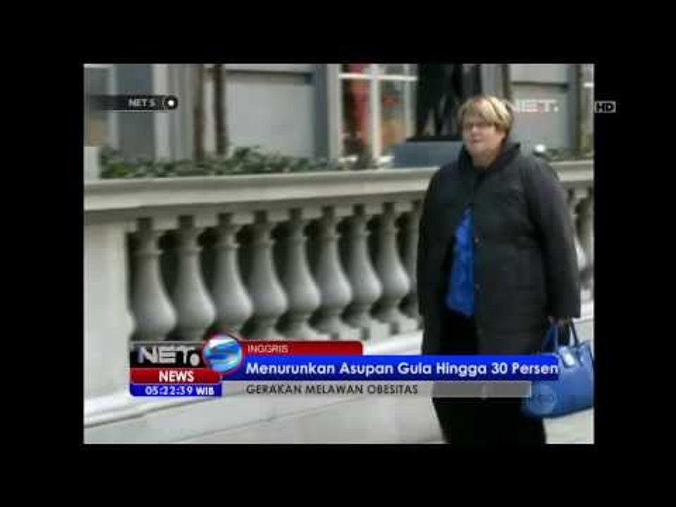 NET5 - Angka Obesitas di inggris meningkat