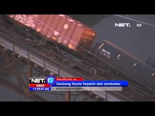 NET17 - Kereta pengangkut minyak terguling di Philadelphia Amerika