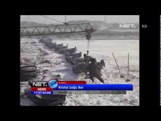 NET17 - Kristal Salju berbentuk bunga di Yuncheng, Cina