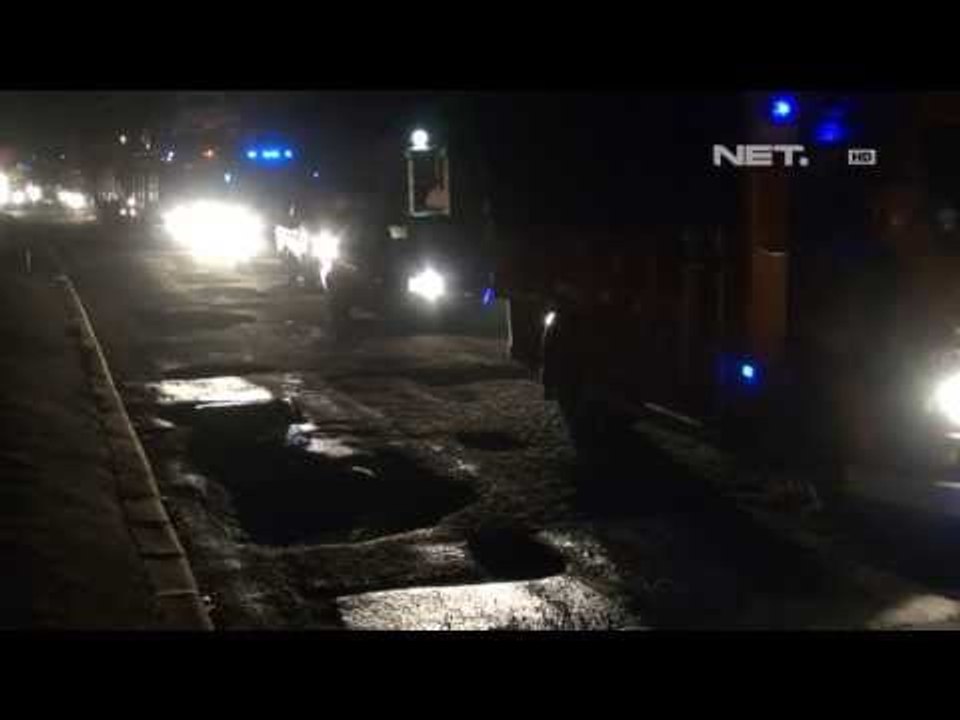 NET5 - Jalur Pantura Indramayu Rusak Parah Sepanjang 86 KM