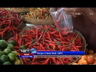 NET12 - Harga Cabai di Lamongan Naik Hingga 100 Persen