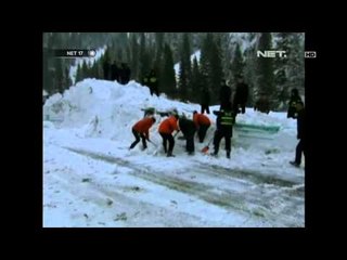 NET17 - Longsor salju yang terjadi di China