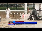 NET12 - Halaman Istana Presiden Nyaris Kebanjiran