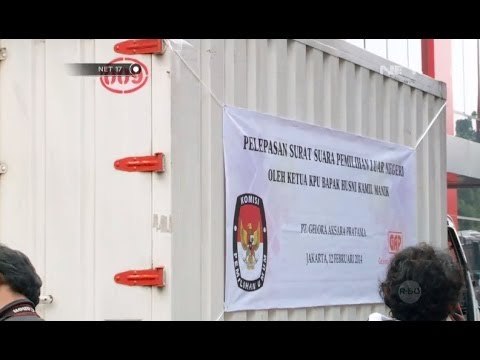 NET17 - 1,5 Juta Surat Suara Sudah Diberangkatkan Keluar Negeri