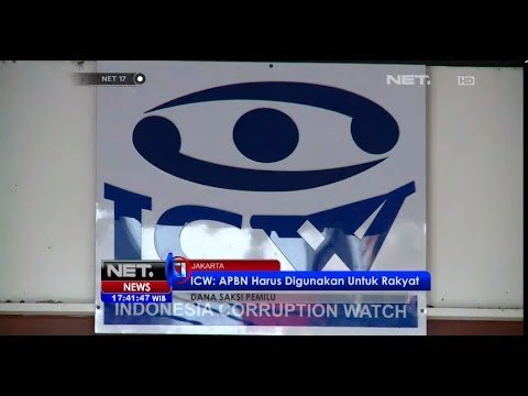 NET17 - ICW menolak dana saksi pemilu dibayar menggunakan uang negara